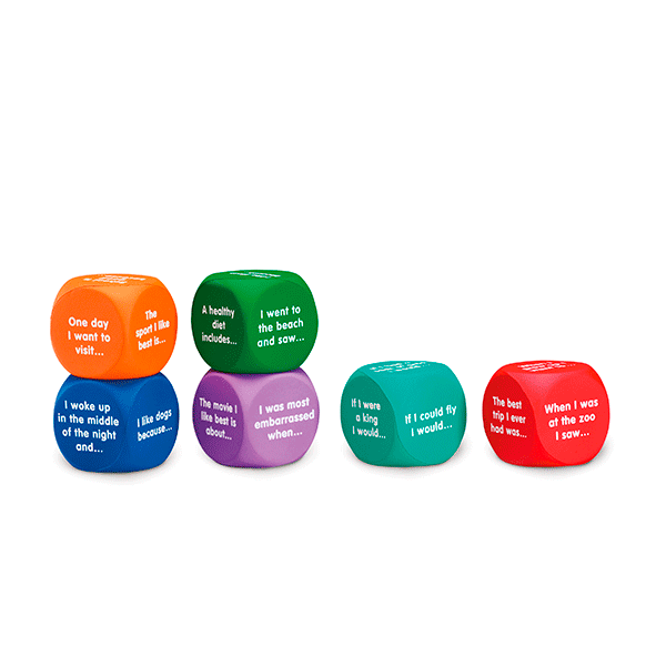 Writing Prompt Cubes