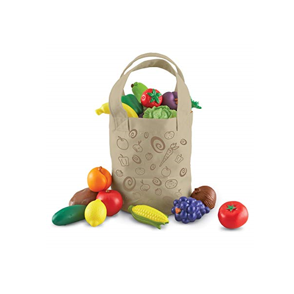 Bossa amb fruites i verdures fresques