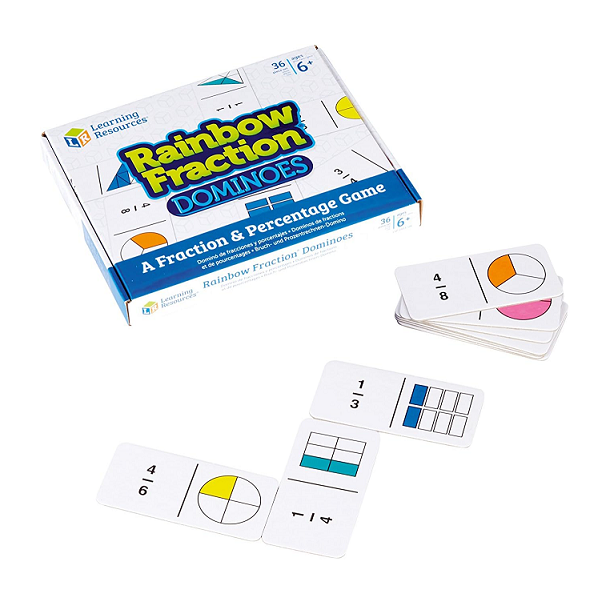 Rainbow Fraction® Dominoes
