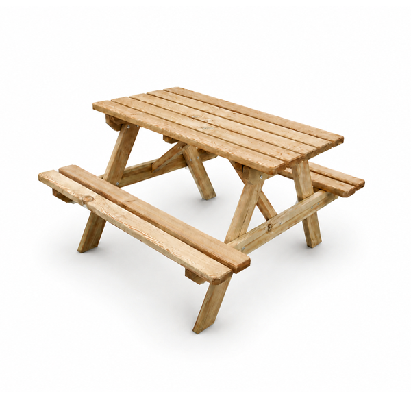 Taula pícnic infantil 90x90x56cm