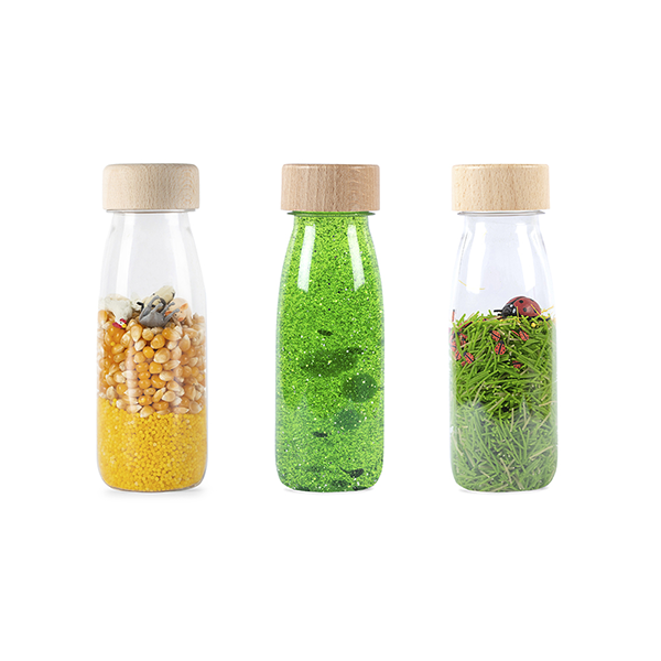 Lot de 3 ampolles sensorials granja i naturalesa