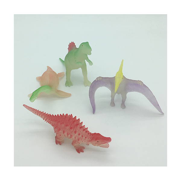 Dinosaures brillants en foscor