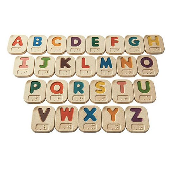 Abecedari A-Z braille Plantoys