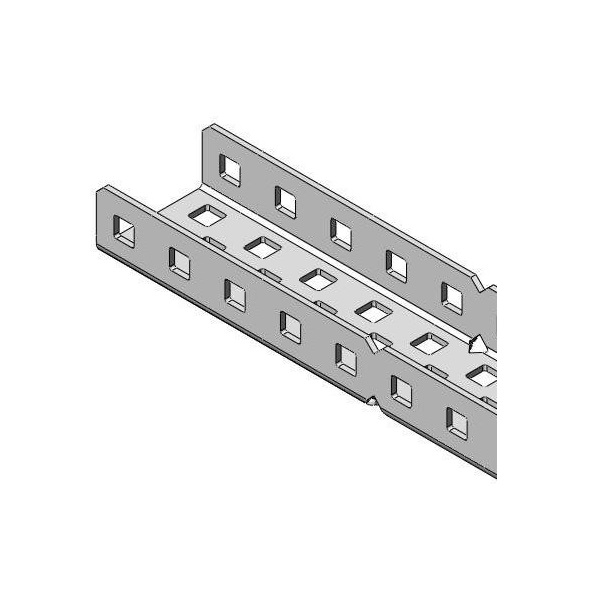 VEX EDR CANAL DE ALUMINIO 1X2X1X35 (PAQ. DE 6)