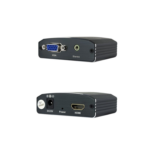 Conversor SVGA+audio a HDMI con alimentación