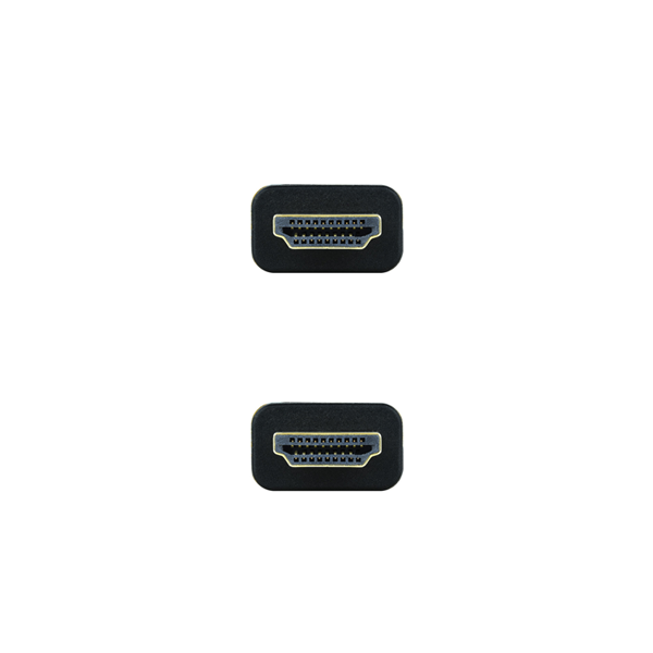 Cable HDMI V2.0 4K@60Hz 18 Gbps con repetidor macho en ambos extremos, 15/20 m negro