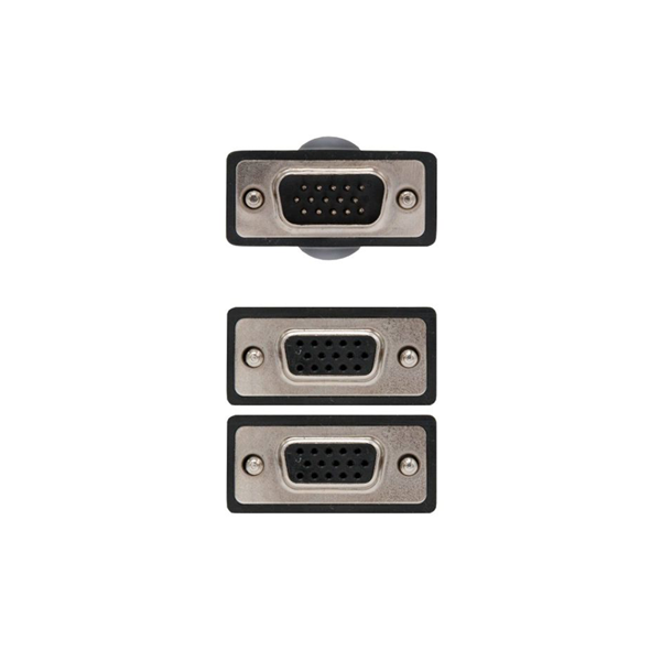 Cable Duplicador VGA Mascle - 2-VGA Femella