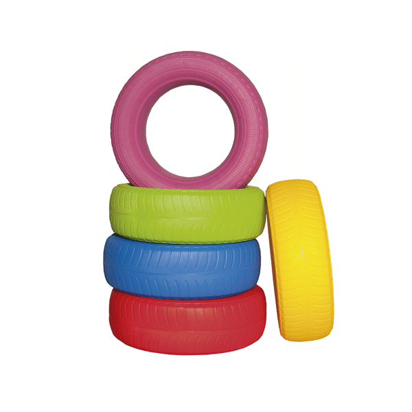 Pack 5 neumáticos gigantes para niños