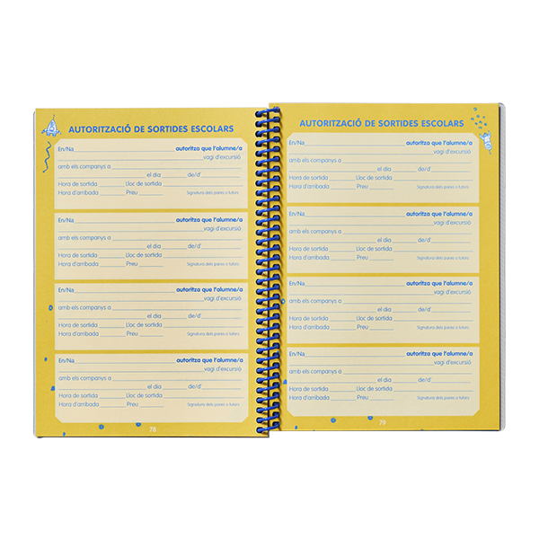 Agenda Infantil Cosmos Additio