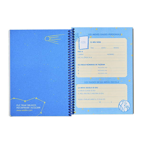 Agenda Infantil Cosmos Additio