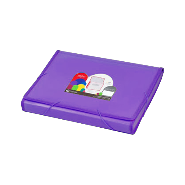 Carpeta classificadora polipropilè Dune amb rivet Foli Violeta