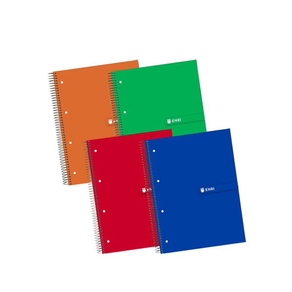 Cuaderno microperforado Enri A4 160 hojas cuadrícula 5x5