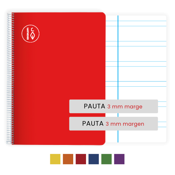 Quadern Escolofi Quart 50 fulls pauta 3 mm