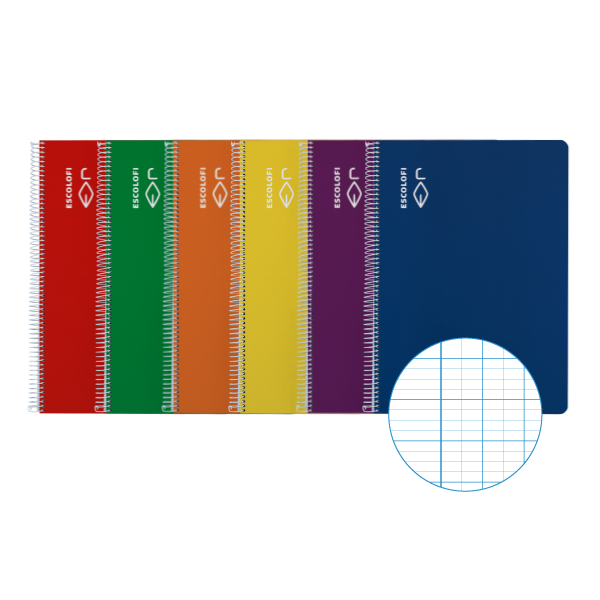 Quadern Escolofi Foli 50 fulls milimetrat 2x4x8