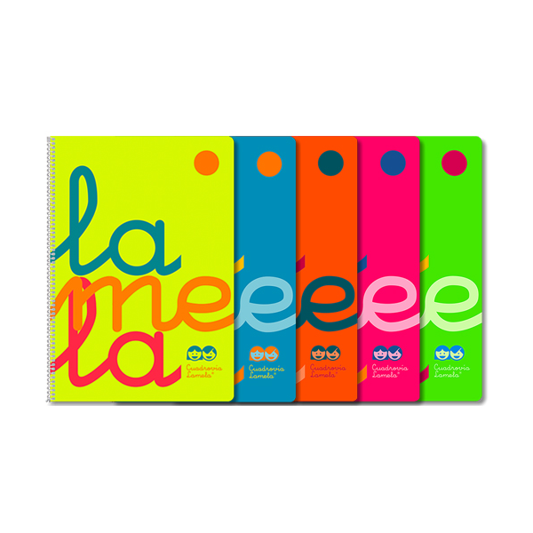 Cuaderno Cuadrovia Lamela tapa polipropileno Folio