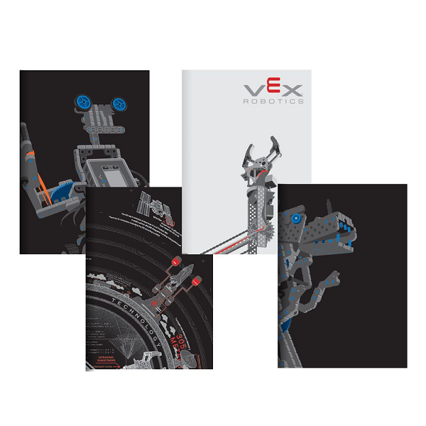 VEX V5 CARTELES VEX STEM. PAQ.4