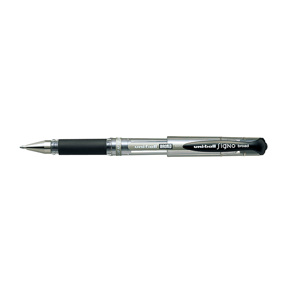 Bolígraf Uniball Signo 153 Broad Negre