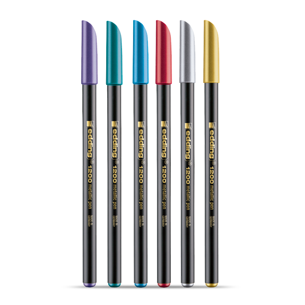 Rotulador Edding 1200 metalizado punta fibra