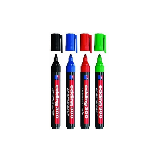 Rotulador permanente Edding 300