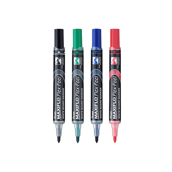 Retolador pissarra blanca Pentel Maxiflo Flex-Feel punta flexible