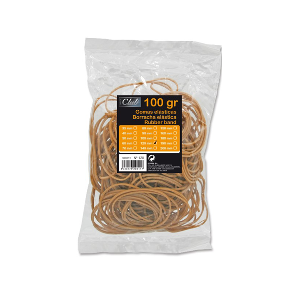 Gomes elàstiques 100 grams