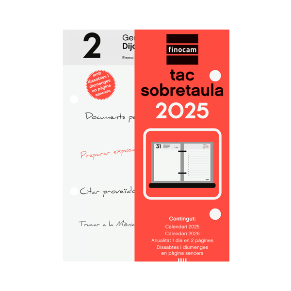 Calendari de sobretaula