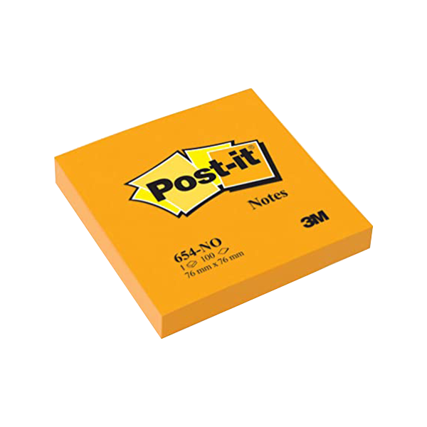 Notes Post-it 76x76 mm Taronja neó