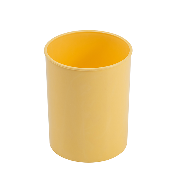 Portallapis plàstic reciclat Faibo Groc pastel