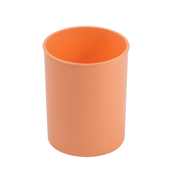 Portallapis plàstic reciclat Faibo Taronja pastel