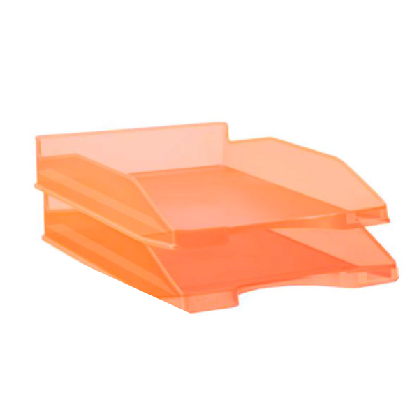 Safata transparent Faibo 93 Taronja