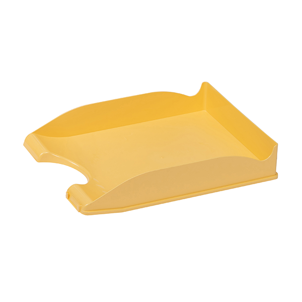Safata plàstic reciclat Faibo 93R Groc pastel