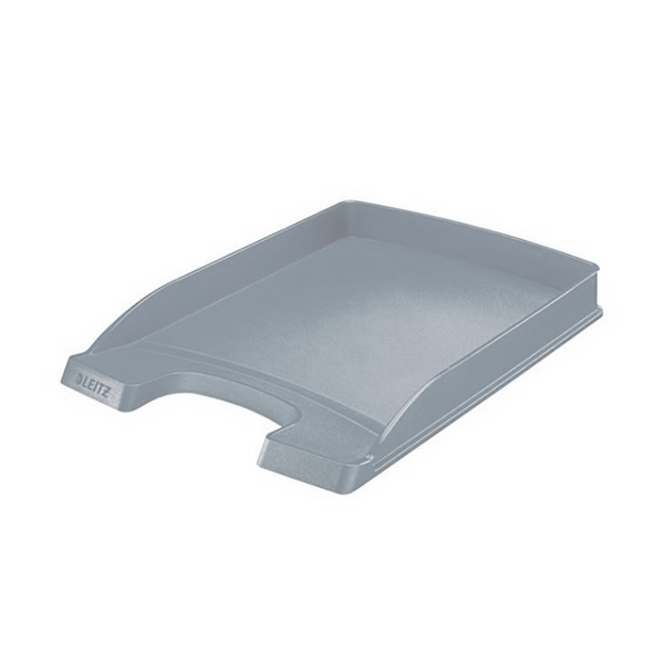 Safata Leitz Plus SLIM gran capacitat Gris