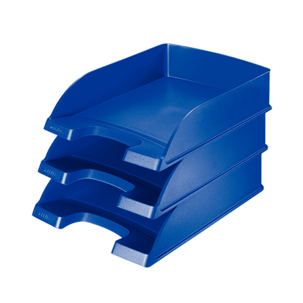 Safata Leitz Plus JUMBO gran capacitat Blau