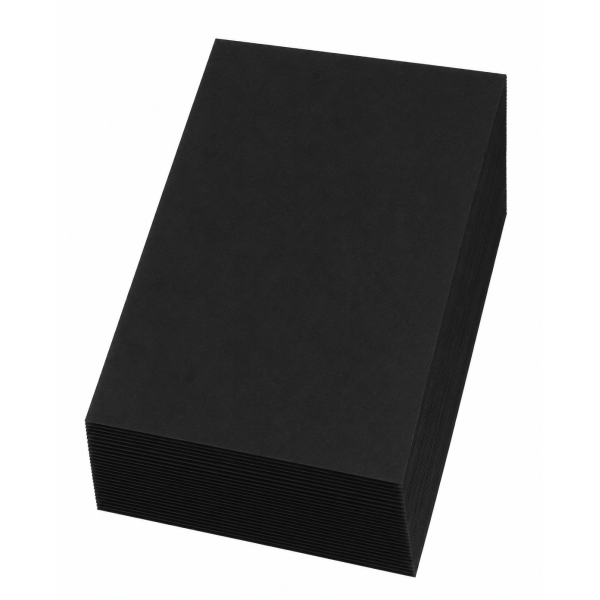 Paquet 50 cartolines Iris A4 Negre