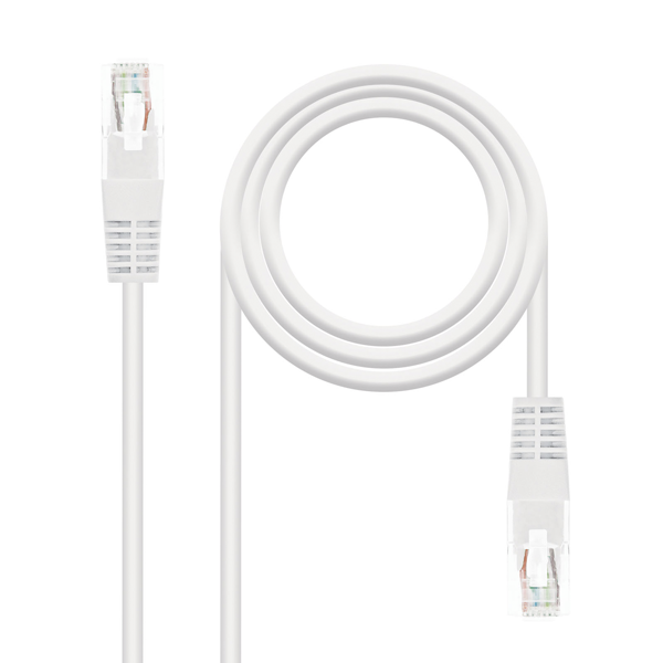 Cable de red RJ45 LSZH Cat.6 UTP AWG24, Gris