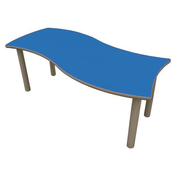 Taula rectangular ona 120x60 cm T2 53 cm