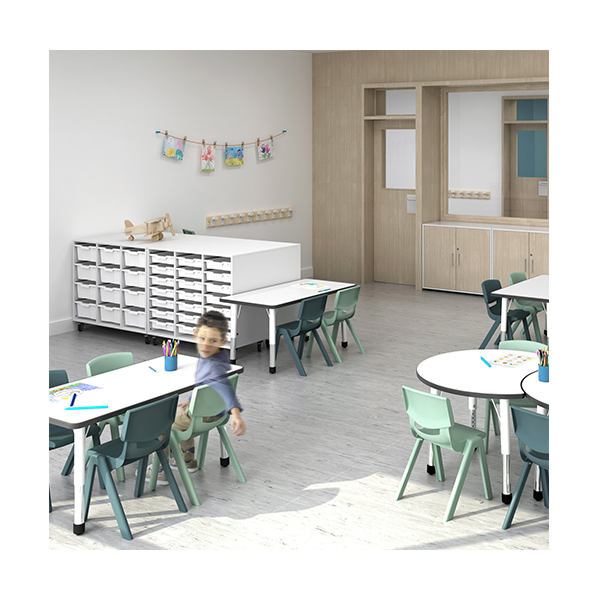 Mesa RONY semicircular ø 95 cm T1-4
