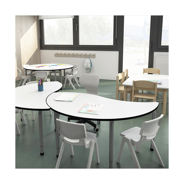 Taula YANG 130x75 cm regulable T1-3