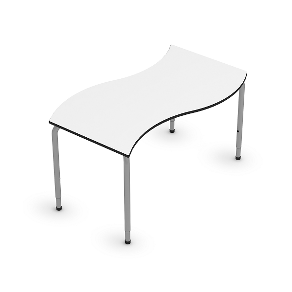 Mesa WAVE 130x65 cm alt. regulable T4-6