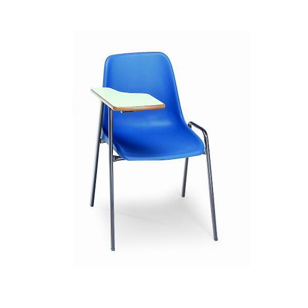 Silla con pala 262 patas cromadas