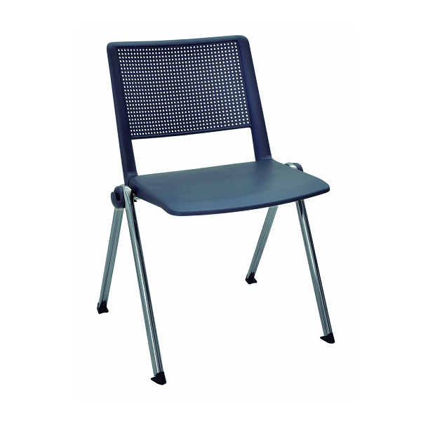 Silla TRACK patas gris