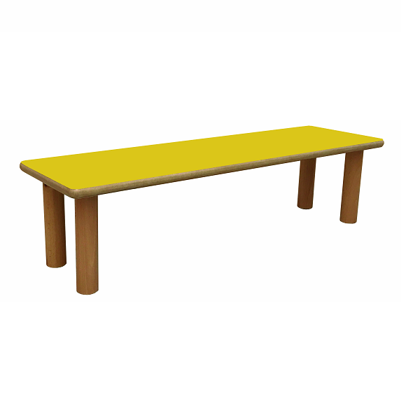 Banc infantil fusta alçada 21 cm.