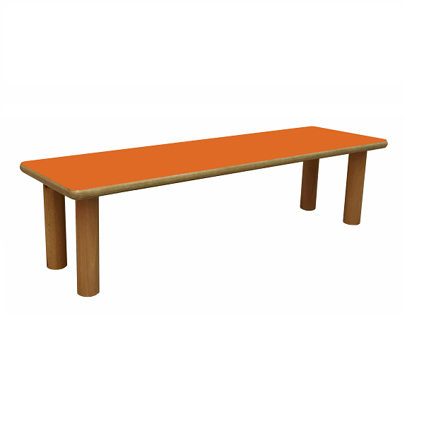 Banco infantil madera altura 26 cm.