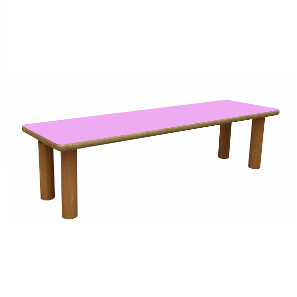 Banc infantil fusta alçada 35 cm.