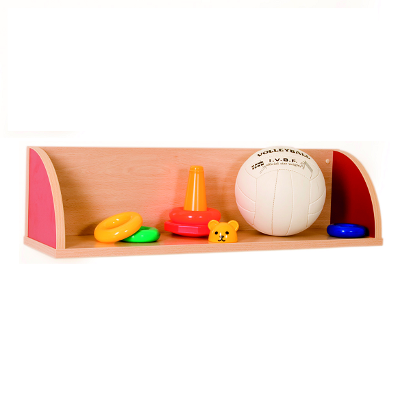 Prestatge faig laterals arrodonits 80x22x22