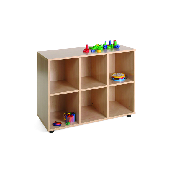 Mueble 6 casillas Haya