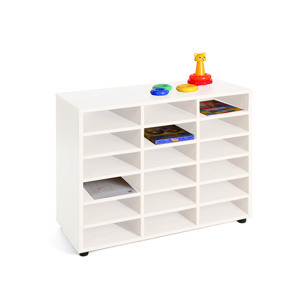 Moble 18 caselles Blanc