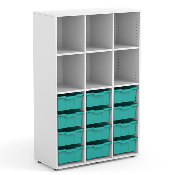Armario ALICE H160 cubetas grandes