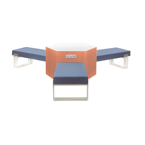 Banc triple BABILON faig
