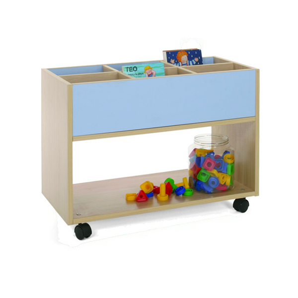 Carro llibreria infantil alt faig